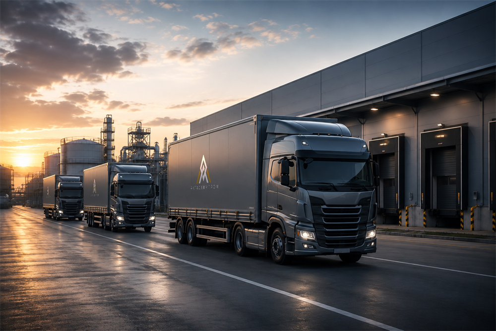 Company delivery vehicles